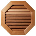 Wood Gable Vents Wood Gable Vents
